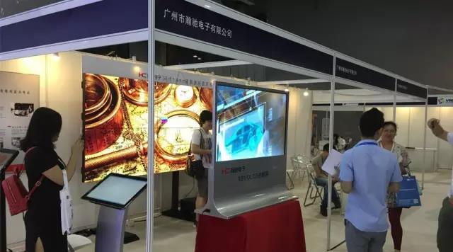 瀚馳OLED透明屏驚艷國際智慧顯示與觸控展